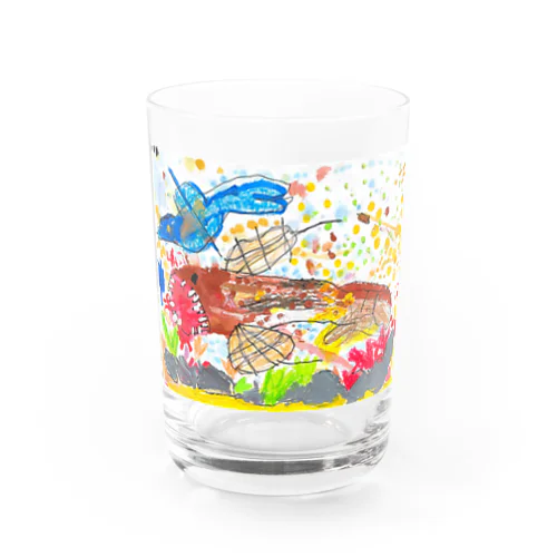 あんこう Water Glass