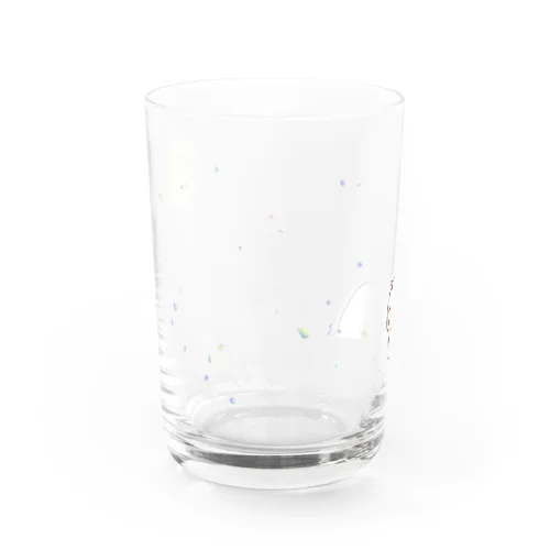 みみすけ君_お月様 Water Glass