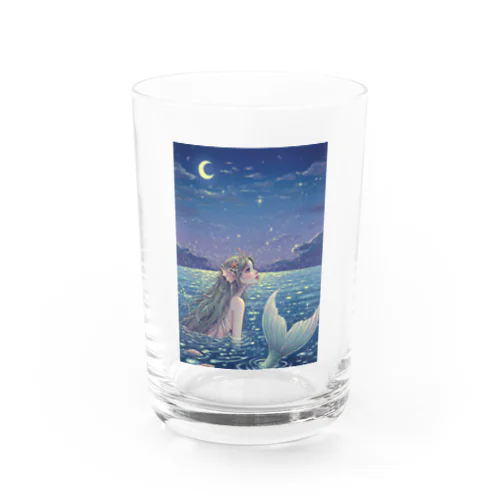 月夜に響く、人魚の子守唄 Water Glass