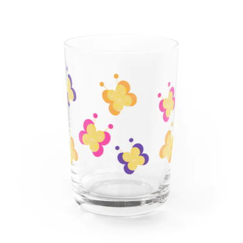 ちょうちょ Water Glass