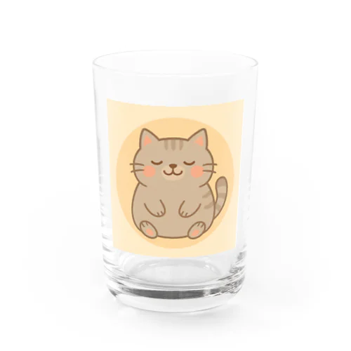 やる気ゼロにゃん Water Glass