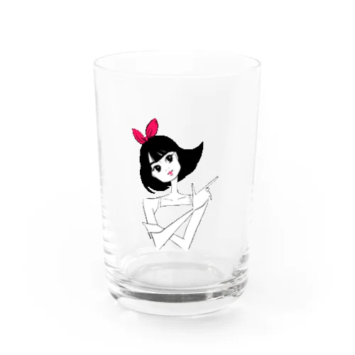 レトロポップ♡カワイイ【キャミソール女子】 Water Glass