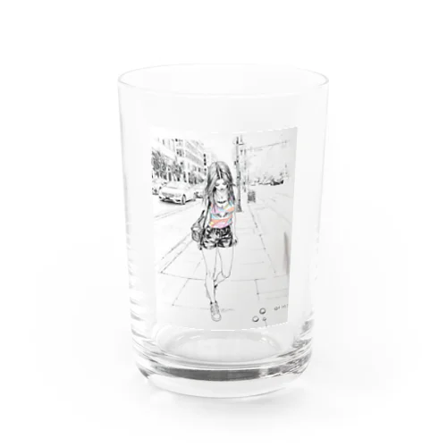 隠れた宝石を探す人 Water Glass