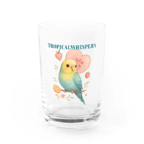 Toropical Whispers Water Glass