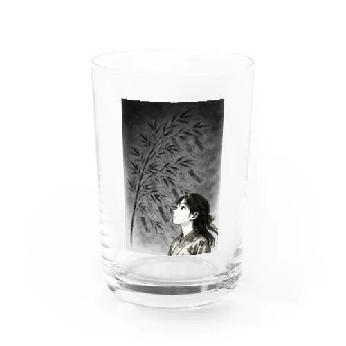 星に願いを、心に灯を-墨のしらべ- Water Glass