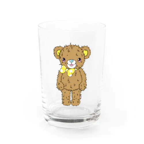 クマのブラウン(うさぎのラビのお友達) グラス