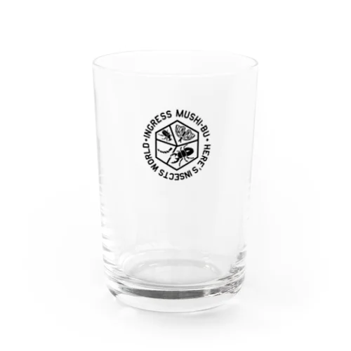 虫部ロゴグッズ Water Glass