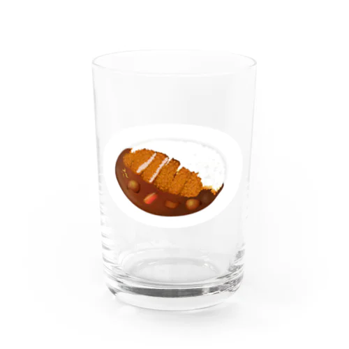 カツカレー Water Glass