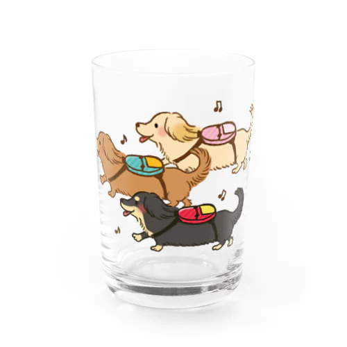 おでかけダックス Water Glass