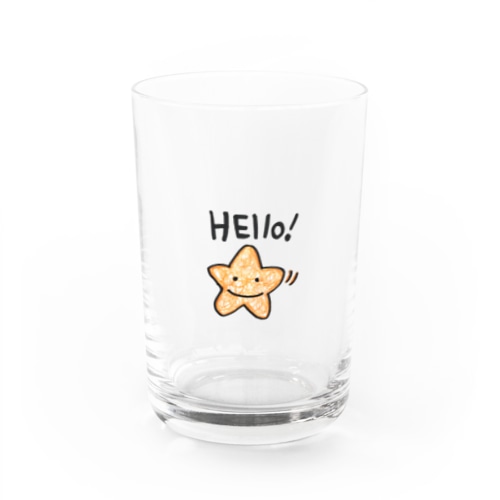 HEllo！ ヒトデ Water Glass