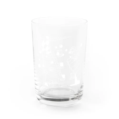 夜の町のシャボン玉 Water Glass
