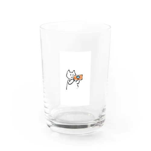 カメラニャン Water Glass