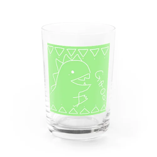 KAIJUU（グリーン） Water Glass