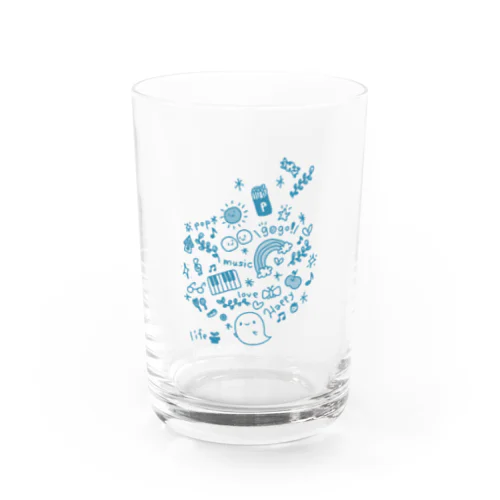 おばけちゃんゴーゴー Water Glass