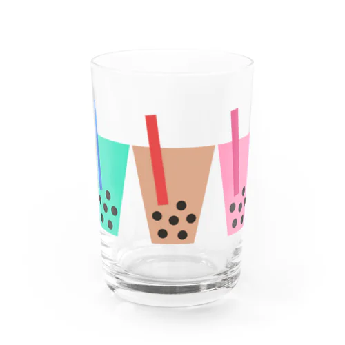 I♥️タピオカドリンク Water Glass