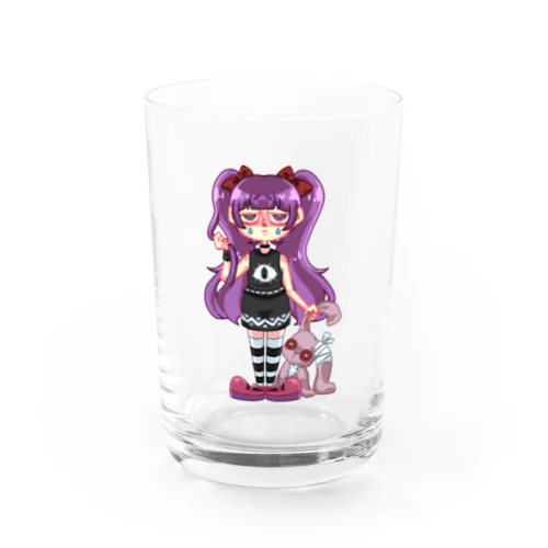 めんへらちゃん Water Glass