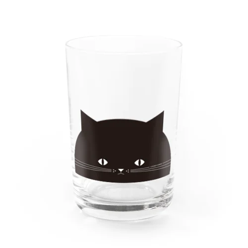 のぞき見ねこ Water Glass