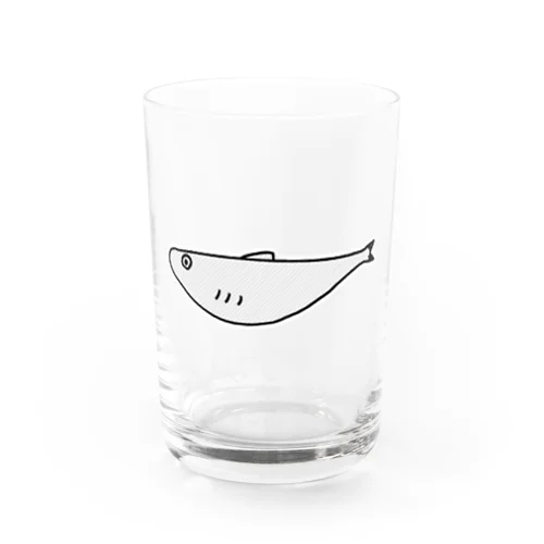 ししゃも Water Glass