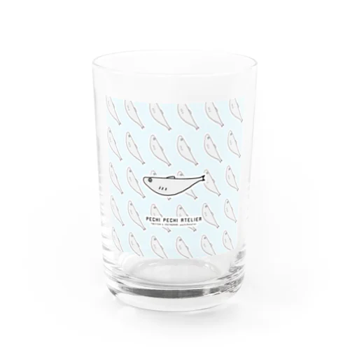 ししゃもがいっぱい Water Glass