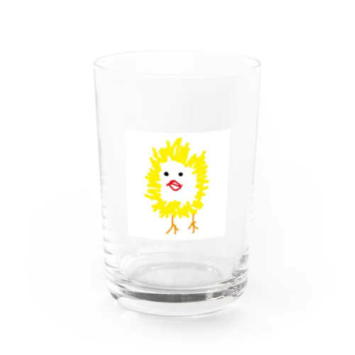 He is Hiyoko Water Glass