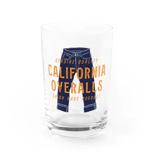 California Overalls Water Glass