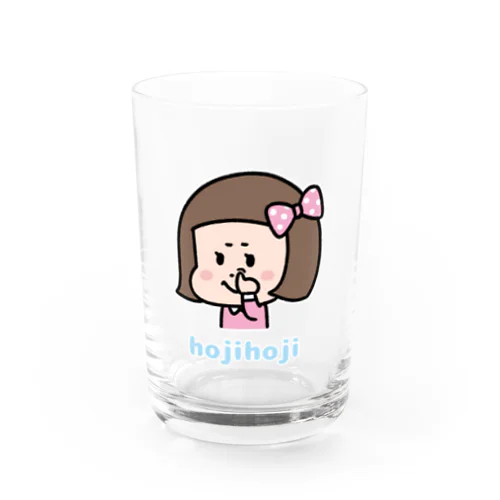 ほじほじシリーズ『茶髪女の子』 Water Glass