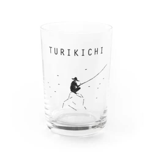 釣り人専用デザイングッズ「ツリキチ」（Tシャツ・パーカー・グッズ・ETC） Water Glass