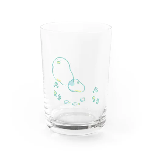 メッセージ Water Glass