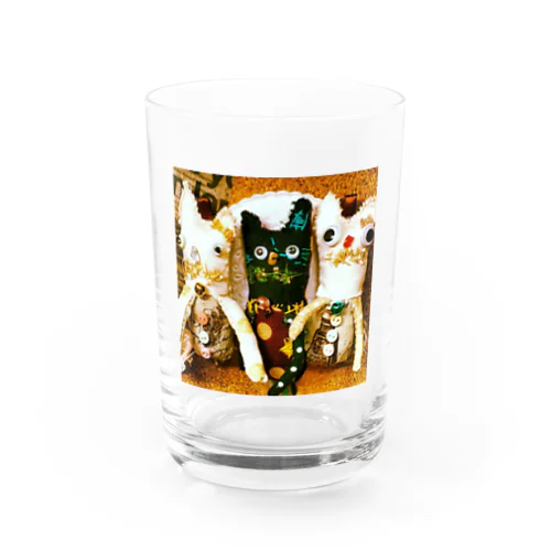 ねこちゃんだよ Water Glass