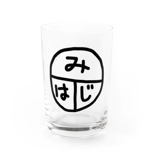 みはじ Water Glass