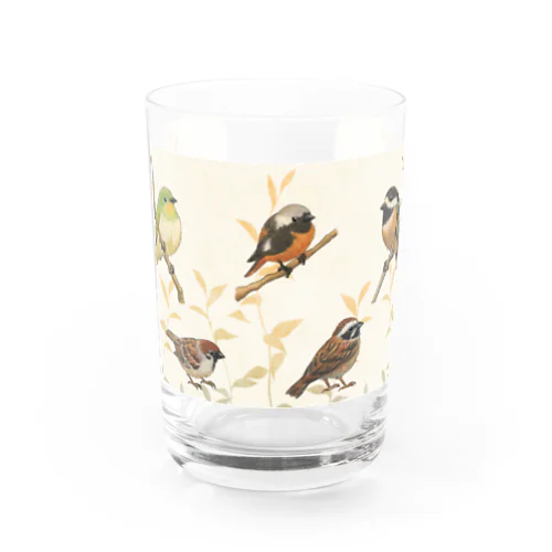 野鳥 Water Glass
