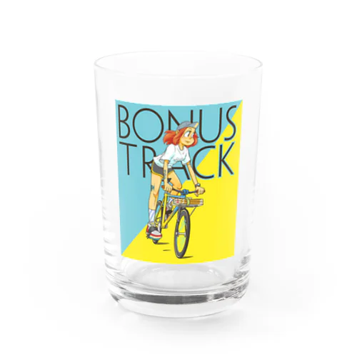 BONUS TRACK (inked fixie girl) Water Glass