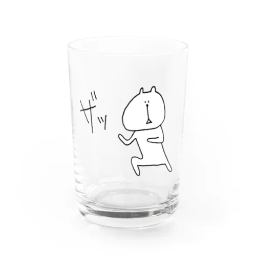 ネコＡ が あらわれた！ Water Glass