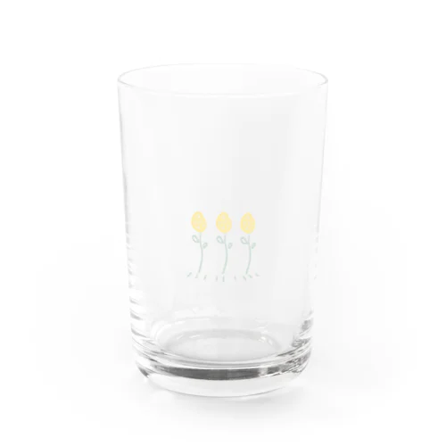 きいろがみっつ Water Glass