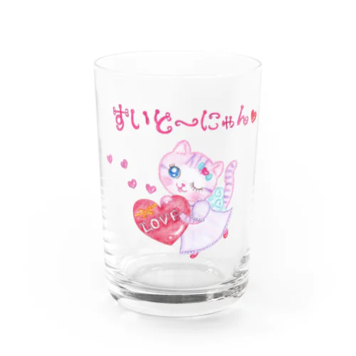 キャンディのすいと〜にゃん Water Glass