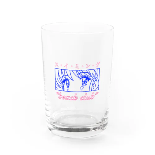 beach club Water Glass