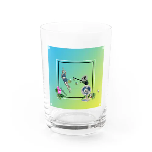 涼しいvapor Water Glass