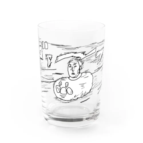 イニシャルP Water Glass