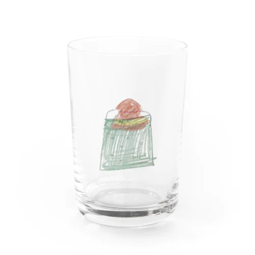 小学生の時に描いた球根 Water Glass