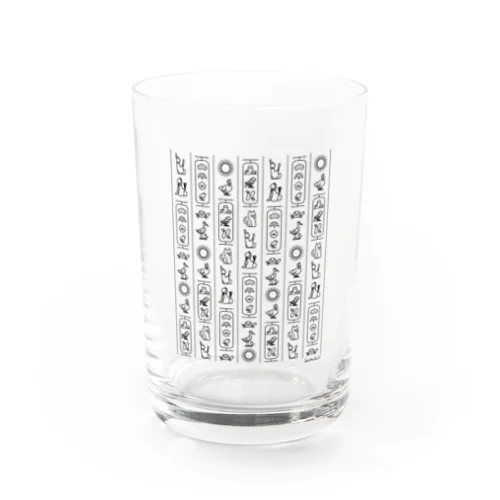 日本ヒエログリフ グラス