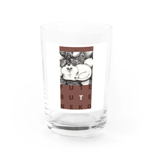 ふてぶて猫 Water Glass