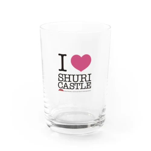 I LOVE SHURIJO Water Glass