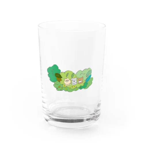 夢で見たイヌ Water Glass