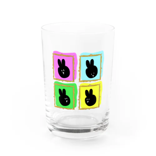 BLACK RABBIT Water Glass