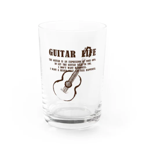ギターライフ茶 Water Glass