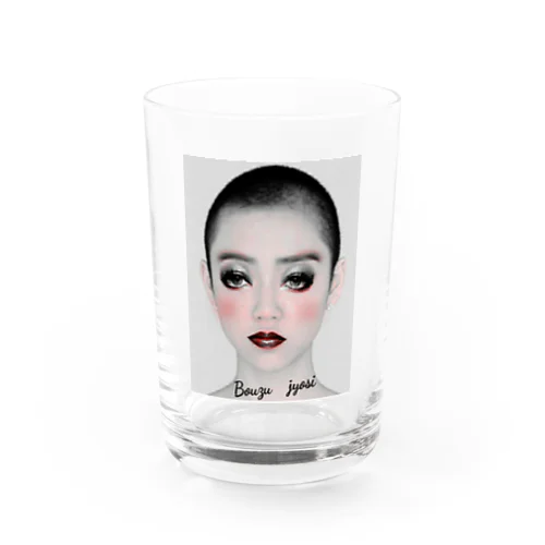 坊主女子 Water Glass