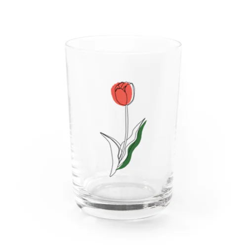 tulip. Water Glass