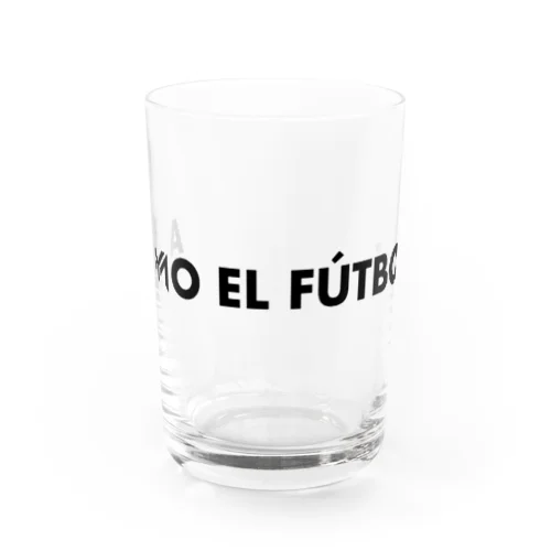 AMO EL FÚTBOL Water Glass