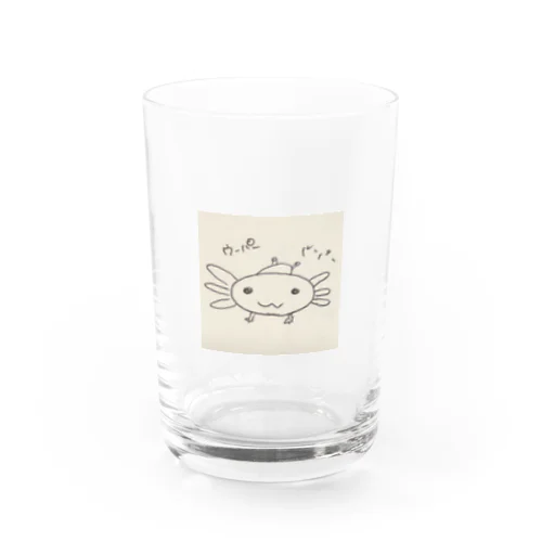 ウーパールーパー Water Glass