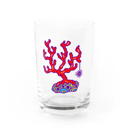 サンゴ（アカ） Water Glass